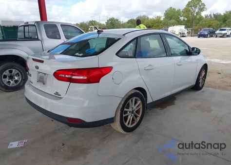 2016 Ford Focus Se z USA, uszkodzony, nr VIN 1FADP3F21GL207860
